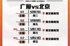 广厦男篮总决赛前两场球票后天中午开售 最低480元为半决赛票价2.6倍