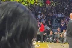爱德华兹赛后球员通道模仿詹密夏普：Lakers in 5！