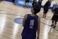 杨瀚森 参加NBA联合测试，各项数据出炉！