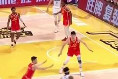 上一场0分憋坏了！杰曼超高难度漂移三分压哨命中